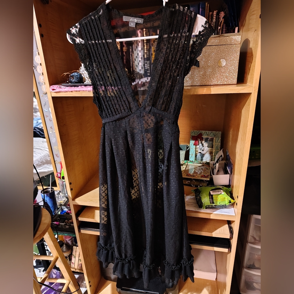 🎈Twenty-one🎈BUY 1 GET 1 FREE 🎈Lace Polkadot Lingerie Gown Sz M